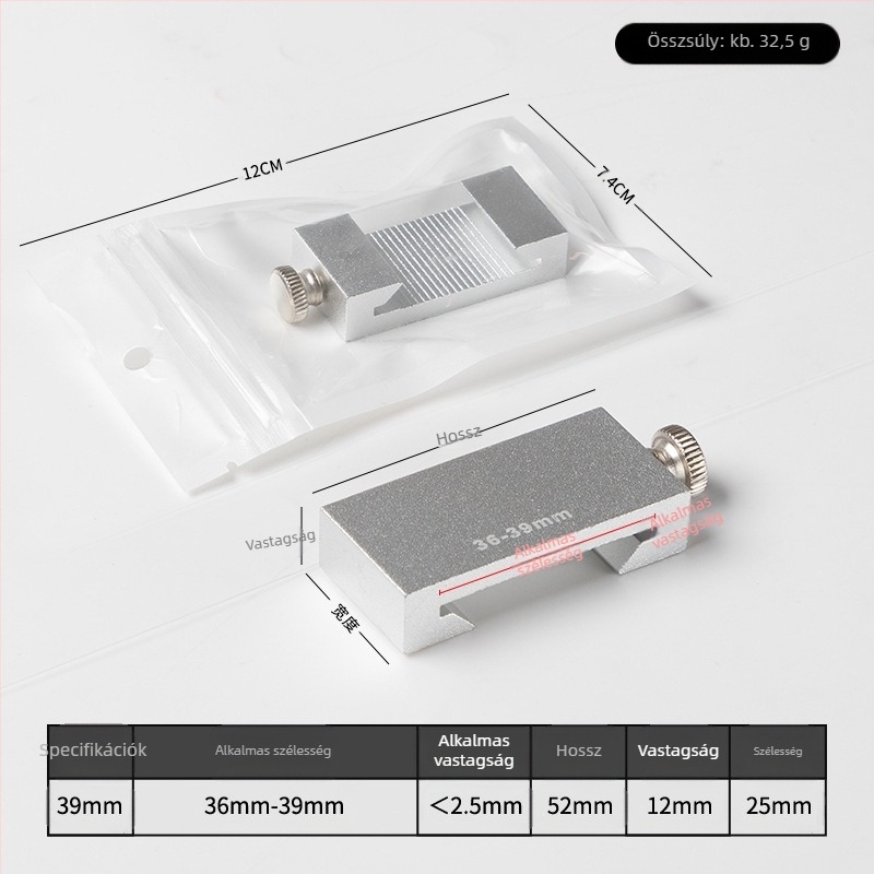 Hongpai acél vonalzó – pozicionáló blokk és csúszó vezető faragáshoz