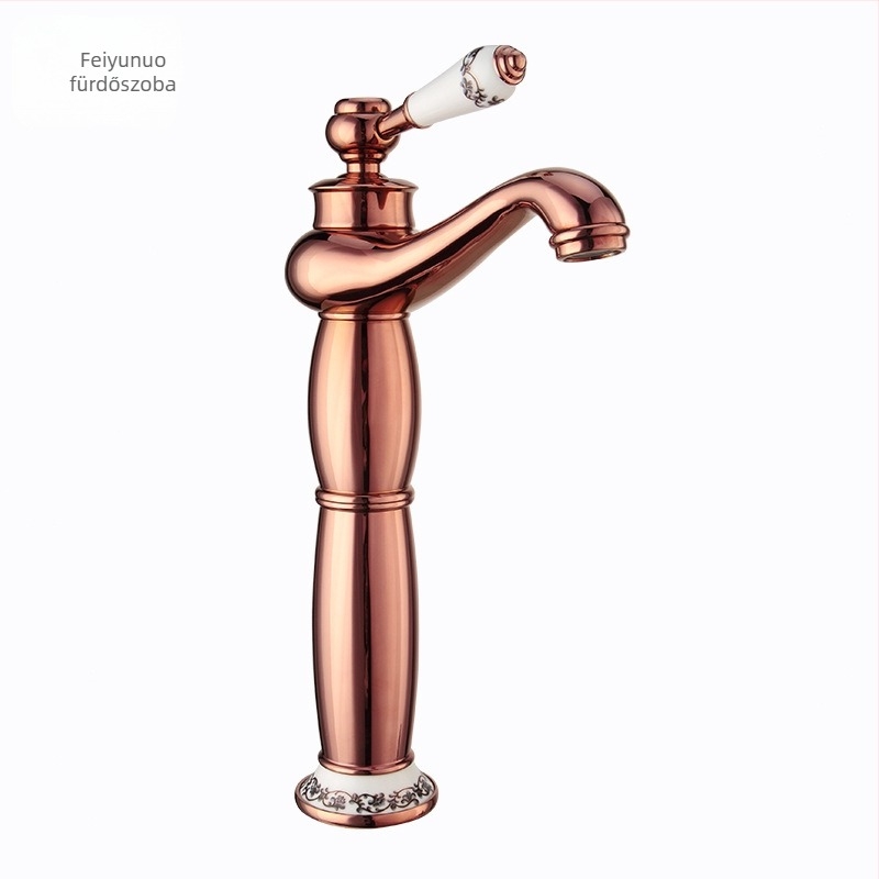 Mosdócsap, réz, keverő, pultra szerelt, kerámia korongos szelep, 8 mm bemenet/kimenet