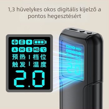 Love Fire SH2 ponthegesztő gép | hordozható kézi eszköz Li-ion akkumulátorral működik, vasra és nikkelre alkalmas, 5V bemenet, automatikus vezérlés