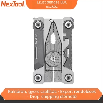 Nalto Silver Wing EDC eszközkészlet összecsukható késsel — 14 funkciós kültéri általános használatra