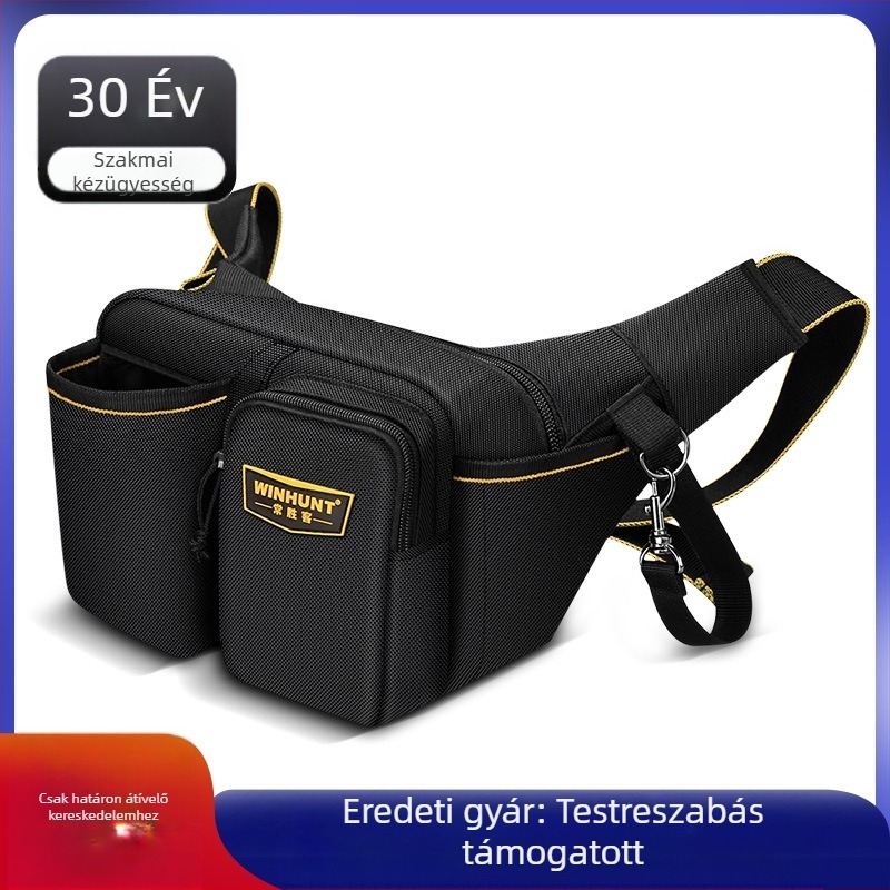 Szerszámöv taska, modell WH025, márka Frequent visitors, 30 kg teherbírás, Oxford anyag