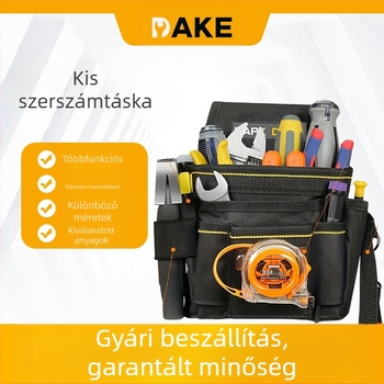 Vászon szerszámtartó táska, többfunkciós javító táska villanyszerelőknek (Márka: DARK DUCK; Típus: szerszámtartó táska; Anyag: vászon)