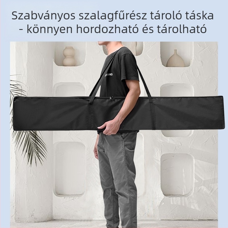 Imbot sínfűrész tároló táska, három rekesz, önálló rekeszek, vastag védelem, kopásálló