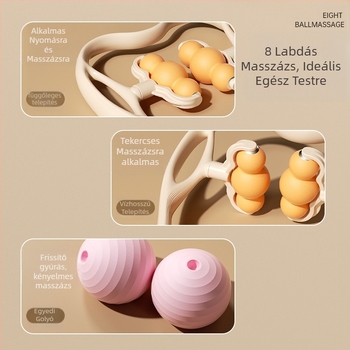 Nyakmasszírozó klipsz, kézi gyúró készülék nyakra és vállakra, Vofanda, 500 g