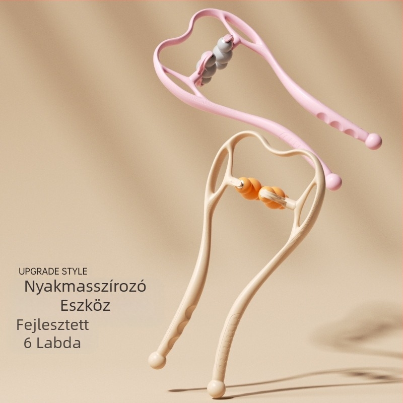 Nyakmasszírozó klipsz, kézi gyúró készülék nyakra és vállakra, Vofanda, 500 g
