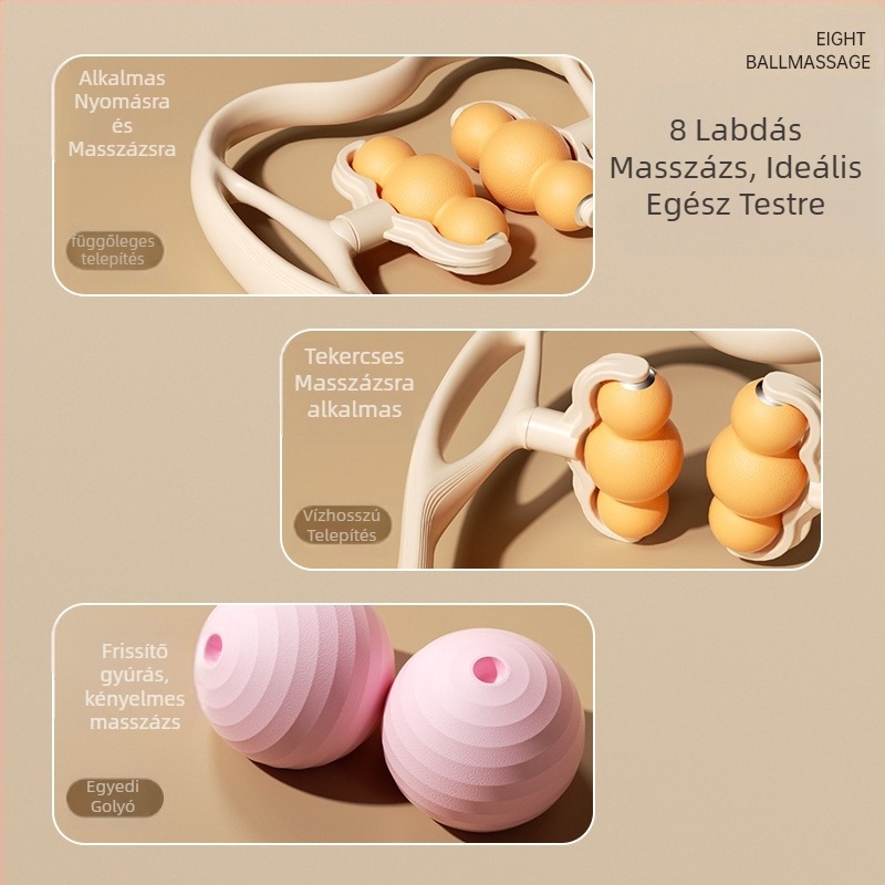 Nyakmasszírozó klipsz, kézi gyúró készülék nyakra és vállakra, Vofanda, 500 g