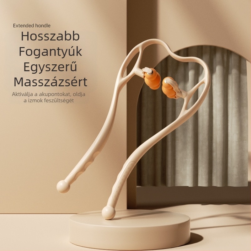 Nyakmasszírozó klipsz, kézi gyúró készülék nyakra és vállakra, Vofanda, 500 g
