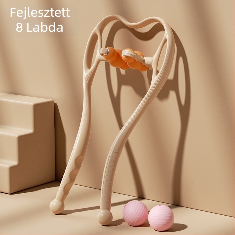 Nyakmasszírozó klipsz, kézi gyúró készülék nyakra és vállakra, Vofanda, 500 g