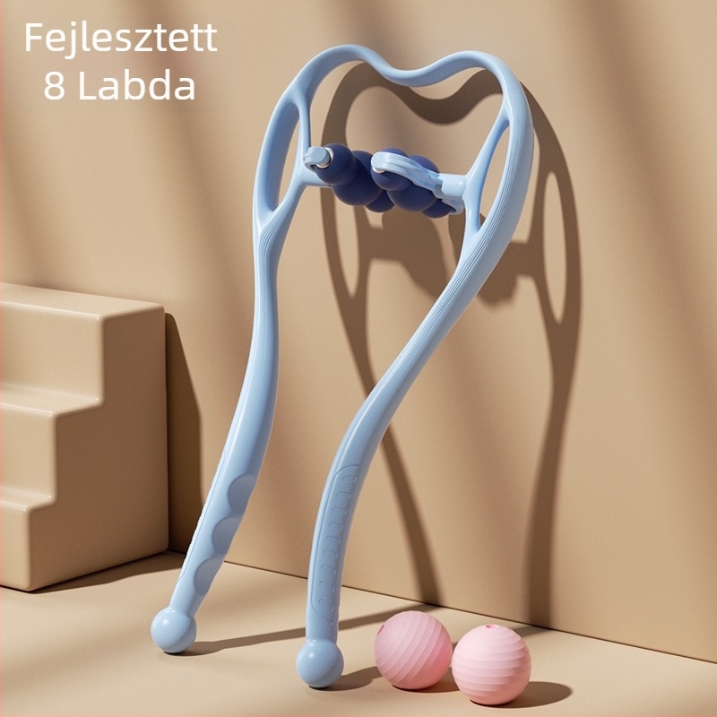 Nyakmasszírozó klipsz, kézi gyúró készülék nyakra és vállakra, Vofanda, 500 g