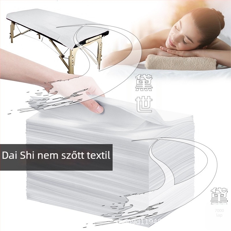 Szállodai egyszer használatos ágynemű, nemszőtt anyagból, lélegző, vízálló, Daishi márka