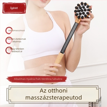 Xu nuo Fából készült masszázsbot/kalapács – otthoni használatra, 225 g, egy darab