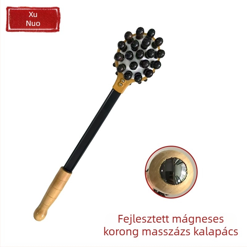 Xu nuo Fából készült masszázsbot/kalapács – otthoni használatra, 225 g, egy darab