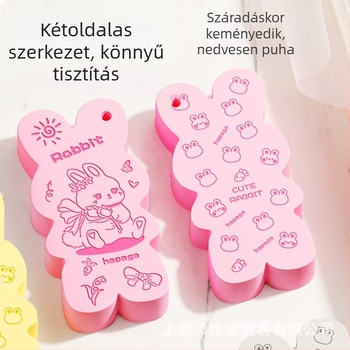 Cartoon gyerekeknek fürdőszivacs – hapage, univerzális, nem importált, Cartoon children's mud rub sponge