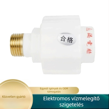 Vízmelegítőhöz anti-elektrikus fal - ABS anyag, nagy átfolyású biztonsági csatlakozó, szivárgás elleni védelem, szigetelő fal, testreszabás elérhető