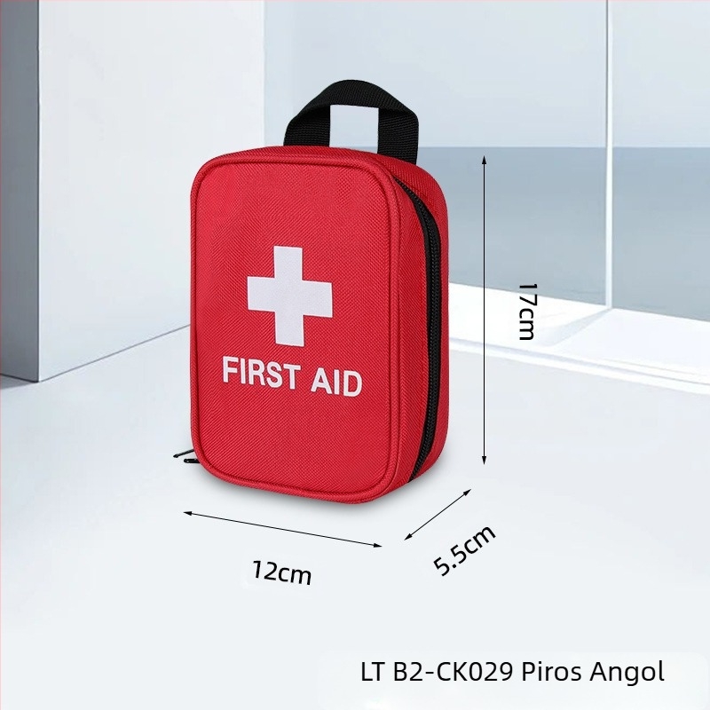 Gret LT B2-CK029 Elsősegély Készlet | Könnyen hordozható orvosi táska kültéri túrákhoz és utazásokhoz | Kis tároló táska sorozat