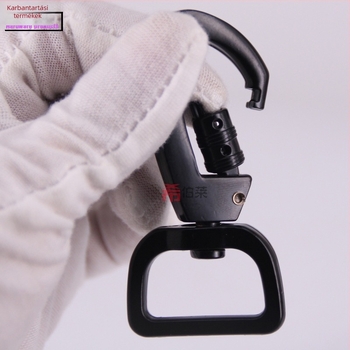 Hebrew Type D, négyszögletes végű cinkötvözet gyorskioldó csat ruházati kiegészítők számára