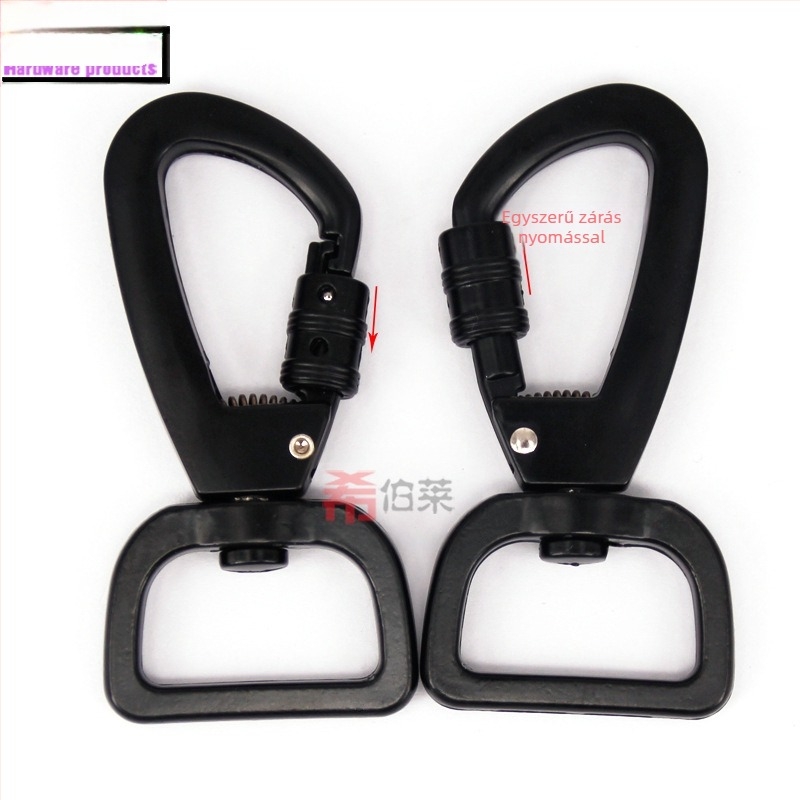 Hebrew Type D, négyszögletes végű cinkötvözet gyorskioldó csat ruházati kiegészítők számára