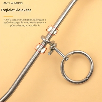 Hartley vasból készült kutyaankert spirális földhorgony kulturált kültéri használatra