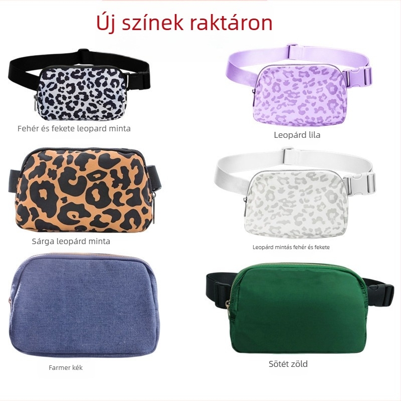 Sport deréktáska - nylon, lélegző, vízálló, ultra könnyű, uniszex