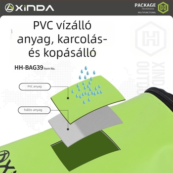Xinda H Series kültéri szerszámtáska magasban végzett munkákhoz, fa mászáshoz, barlangászathoz és hegymászáshoz, hordozható övtáska