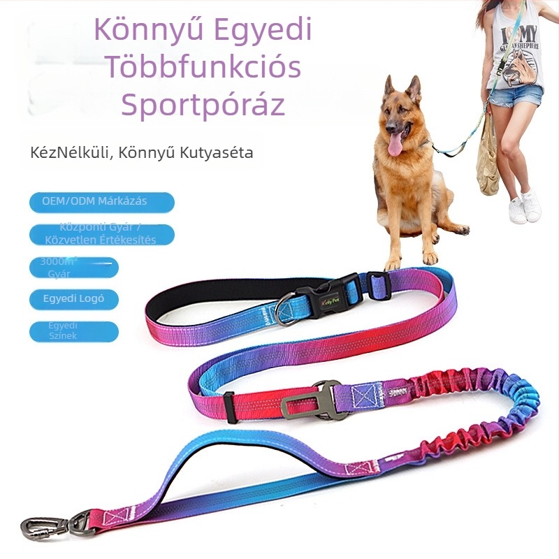 KellyPet nejlon behúzható kutyapóráz – állítható hosszúság, vontatószalag típusú, 100 darabos csomagolás