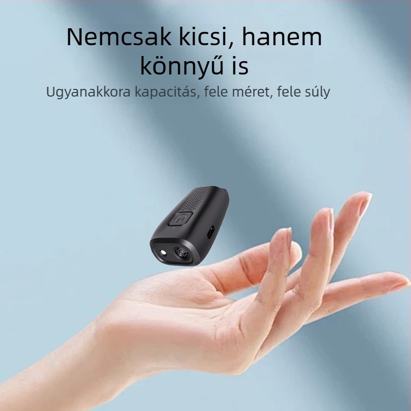 Mini ultrahangos kutyariasztó - nagy teljesítmény, hosszú hatótávolság, edzéshez és kültéri védelemhez, ABS anyag