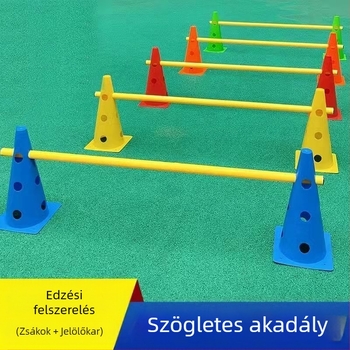 Edzés segédanyagok – futballhoz akadálypálya készlet (Testreszabás nem elérhető; Márka: Egyéb; Kategória: Edzés segédanyagok; Alkalmazható sport: Futball)