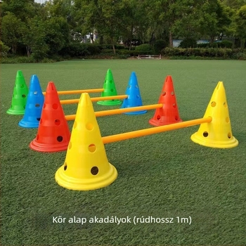 Edzés segédanyagok – futballhoz akadálypálya készlet (Testreszabás nem elérhető; Márka: Egyéb; Kategória: Edzés segédanyagok; Alkalmazható sport: Futball)