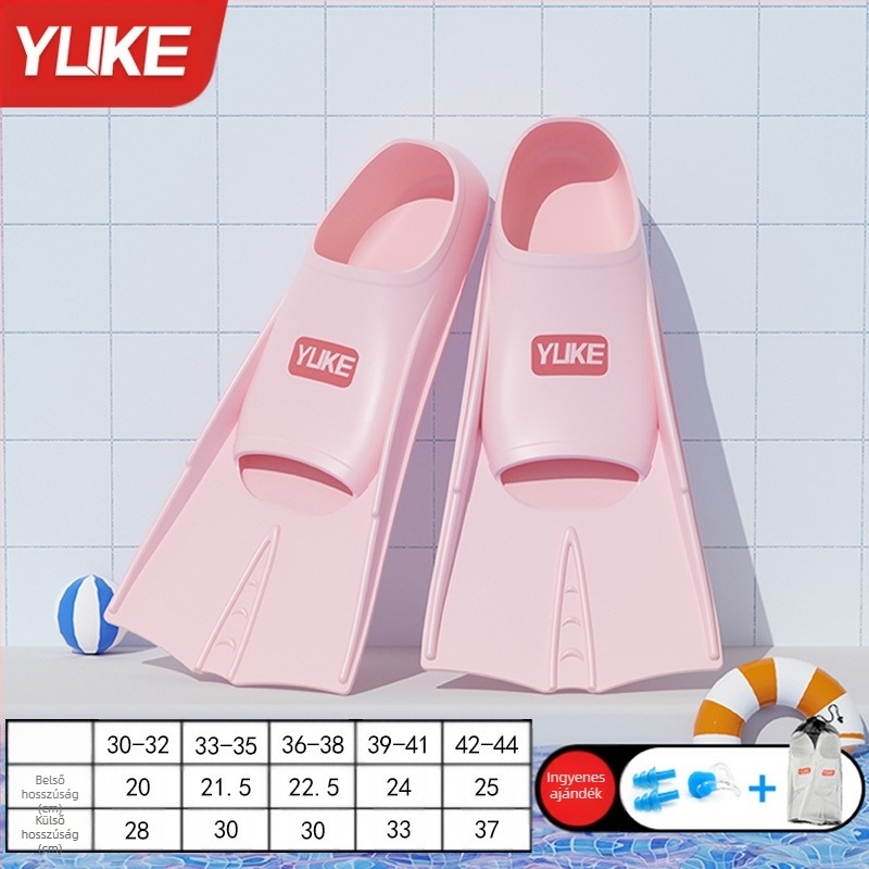 Yuke Márkájú felnőtt szilikon úszóusnyók – a gyorsúszás és a mellúszás edzésére, testreszabás nélkül