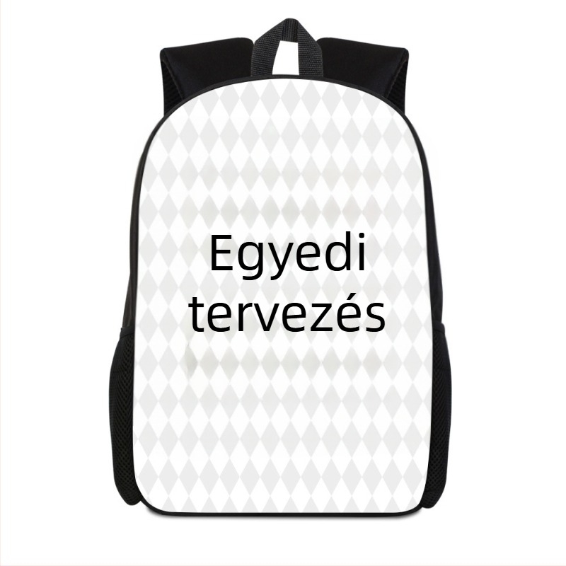 3D pókmintás ultrakönnyű poliészter iskolai hátizsák, légáteresztő vállpántok, terheléscsökkentő kialakítás, 1–2. osztály számára