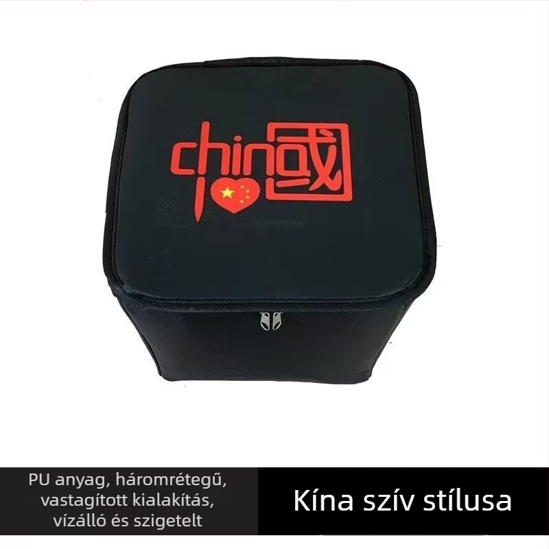 Elülső kosár elektromos kerékpárhoz belső béléssel és fedéllel, vízálló és porvédő