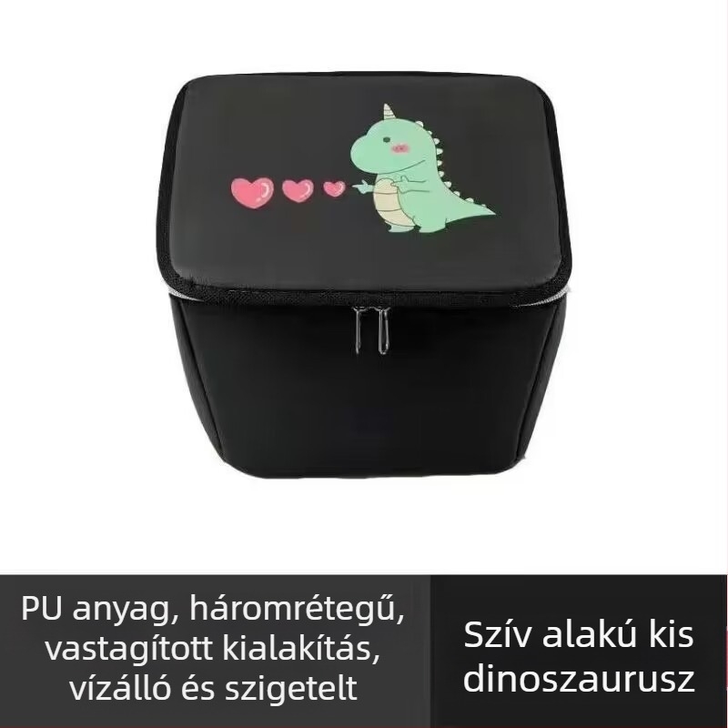 Elülső kosár elektromos kerékpárhoz belső béléssel és fedéllel, vízálló és porvédő