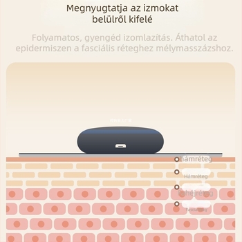 Nyaki gerinc masszírozó JZAMT01, újratölthető, 1 masszázs érintkezés, mini masszázs tapasz, impulzus akupunktúra