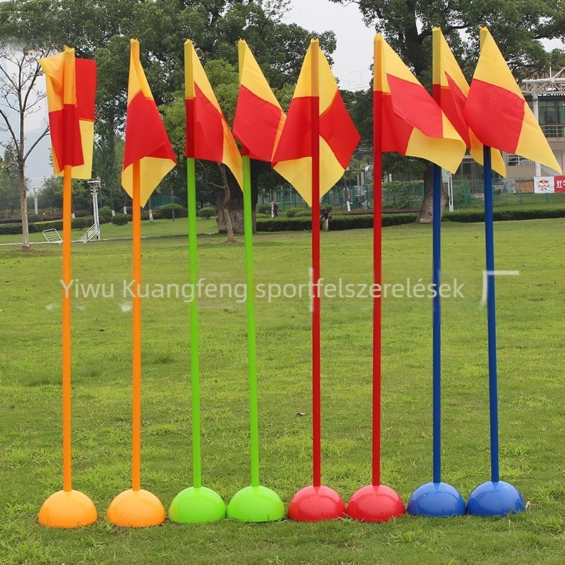 Futball-edzés rúd vízfeltöltős alappal (Anyag: ABS; Testreszabás: Igen; Márka: saiaoty; Sport: Futball)