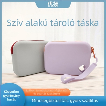 Tároló táska NH984-2 | szilikon, kézitáska-stílus, zár funkció, modern egyszerűség