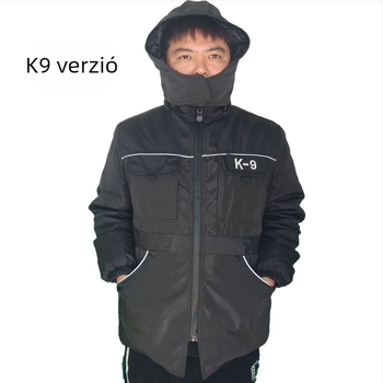 LUYANG Kutyatraining kabát poliészterből, szél- és vízálló, karcolásálló, nagy zsebbel