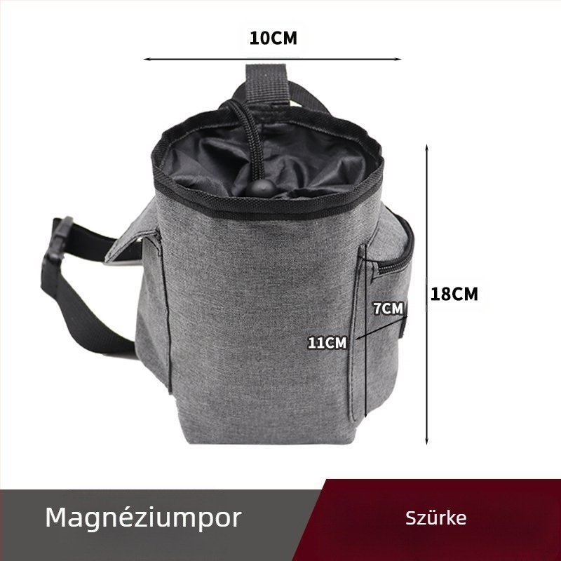 Magnéziumporzsák – deréktáska hegymászásra és boulderozásra, poliészter