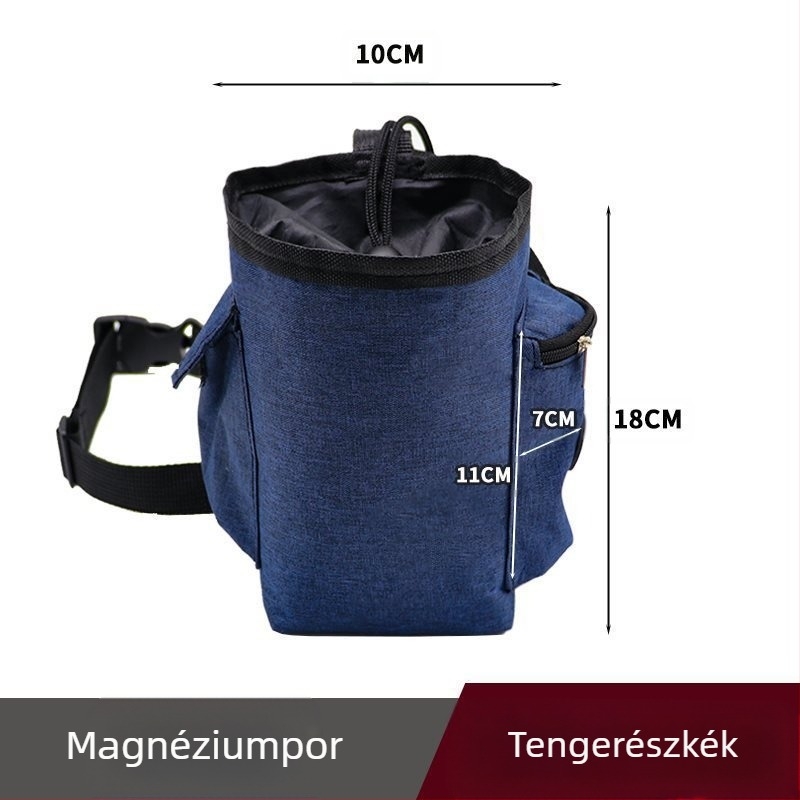 Magnéziumporzsák – deréktáska hegymászásra és boulderozásra, poliészter