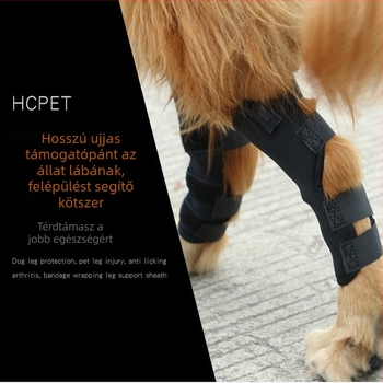 Kutyatérdvédők – SBR anyag, hétköznapi stílus, kutyáknak, láb- és könyökvédő