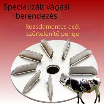 Elektronikus szögcsiszoló állattenyésztéshez – disznók szőrtelenítése és szarvasmarha/juh gyapjának polírozása, rozsdamentes acél (Anyag: rozsdamentes acél; Alkalmazási terület: Mezőgazdaság; Márka: Egyéb)