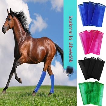 Ló lábvédő védőburkolat szúnyog elleni védelemmel, lovagláshoz