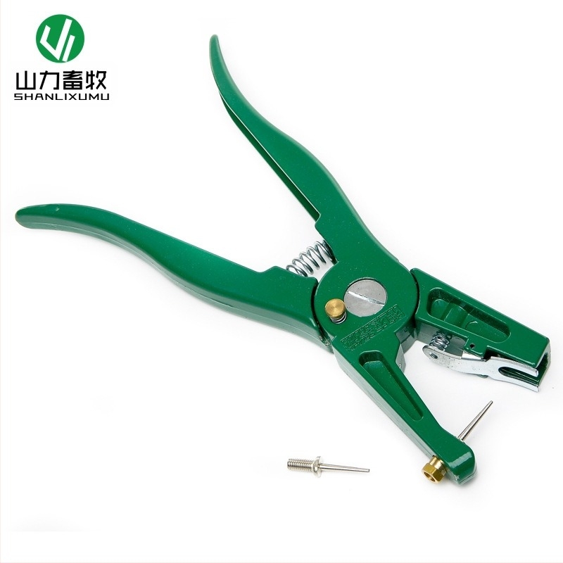 Xingnong fülcímke fogó, modell Ear pliers, szarvasmarhákhoz, juhokhoz és sertésekhez, azonosító berendezés