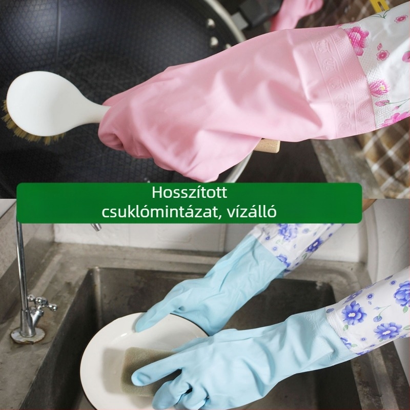 Independence márkájú velúr béléses latex kesztyűk, vastagított kivitel