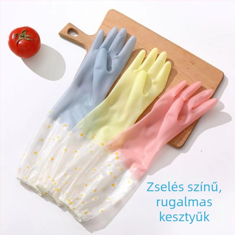 Independence márkájú velúr béléses latex kesztyűk, vastagított kivitel