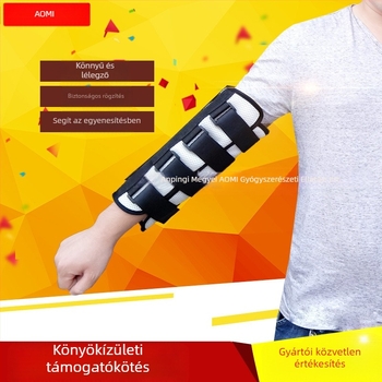 Könyökízületi rögzítő sín, felső végtagi törésre szolgáló sín, stroke/hemiplegia rehabilitációs eszköz, modell S/M/L, kiváló minőségű textília, származás Anping, Hebei