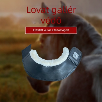 Patkóvédő burkolat — Ütéscsillapító, Tartós, Csuklóvédő; Anyag: imitált kecskebőr PU bőr, butilén gumi, mesterséges gyapjú; Testreszabható