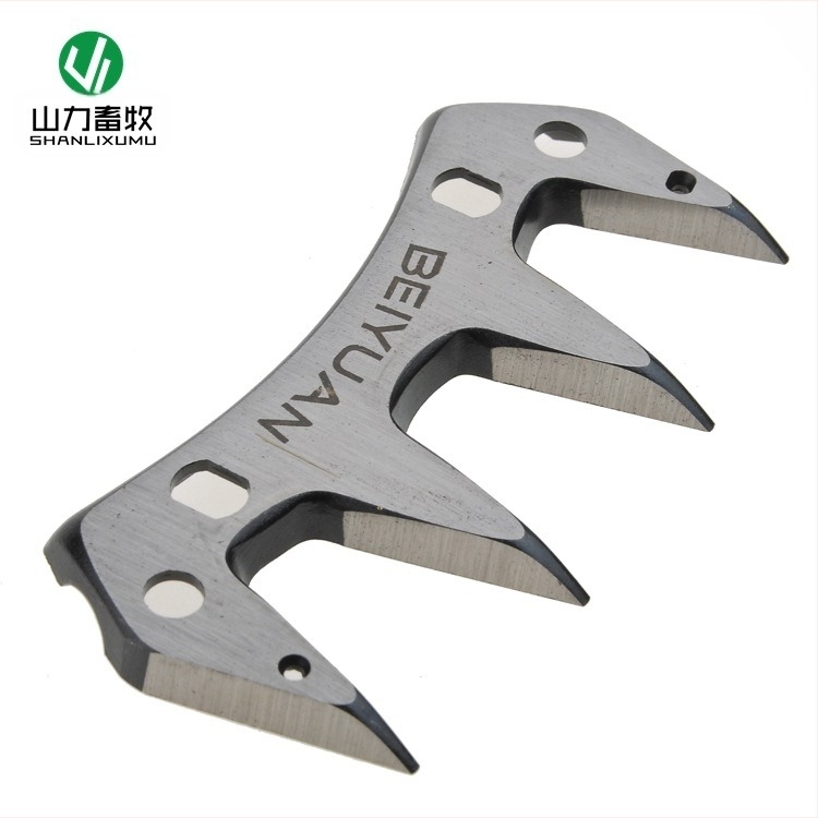 Juhoknak gyapjúvágó penge készlet, 13 fogú egyenes penge, fix és mozgó pengekkel