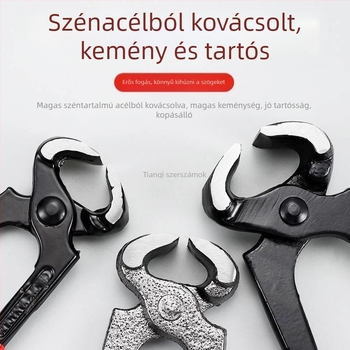 Bonsai gömbcsuklós metszőolló, gömb alakú szerszám, Nutcracker modell, magas széntartalmú acél