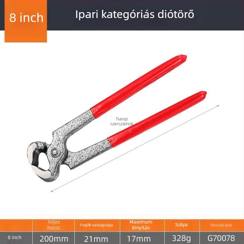 Bonsai gömbcsuklós metszőolló, gömb alakú szerszám, Nutcracker modell, magas széntartalmú acél