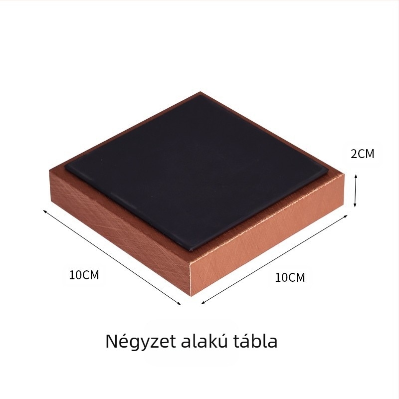 Ékszer kiállító polc (bőr; csempe-stílus; nyomtatott logó; testreszabás lehetősége; Zhongmeida)